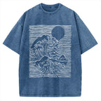Kanagawa Division Vintage Washed T-shirt