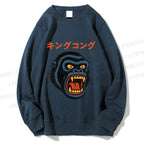Unisex Vintage Japanese Ape Printed Sweatshirt