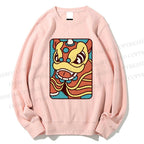 Unisex Lion Printed Sweatshirt