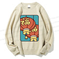 Unisex Lantern Printed Sweatshirt