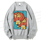 Unisex Lantern Printed Sweatshirt