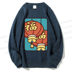 Unisex Lantern Printed Sweatshirt
