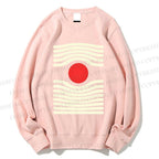 Unisex  Artistic Geometric Eyes Printed Sweatshirt
