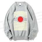 Unisex  Artistic Geometric Eyes Printed Sweatshirt