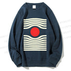 Unisex  Artistic Geometric Eyes Printed Sweatshirt