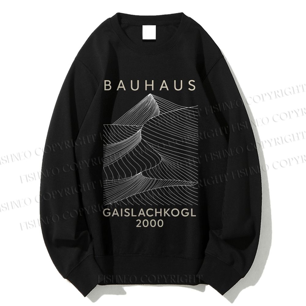 Unisex Geometry Printed Sweatshirt