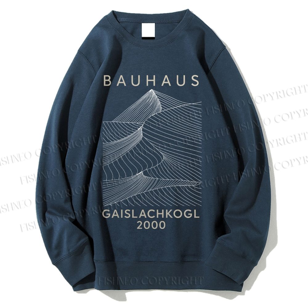 Unisex Geometry Printed Sweatshirt