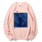 Unisex Yayoi Kusama Cat Printed Sweatshirt