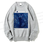 Unisex Yayoi Kusama Cat Printed Sweatshirt