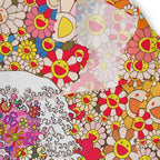Japanese Art Anime Murakami Art Wave Mash up Button-up Shirt