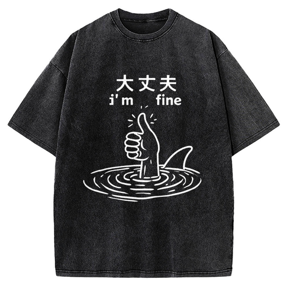 People In Danger Vintage Washed T-shirt