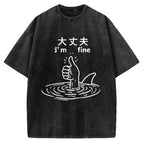 People In Danger Vintage Washed T-shirt