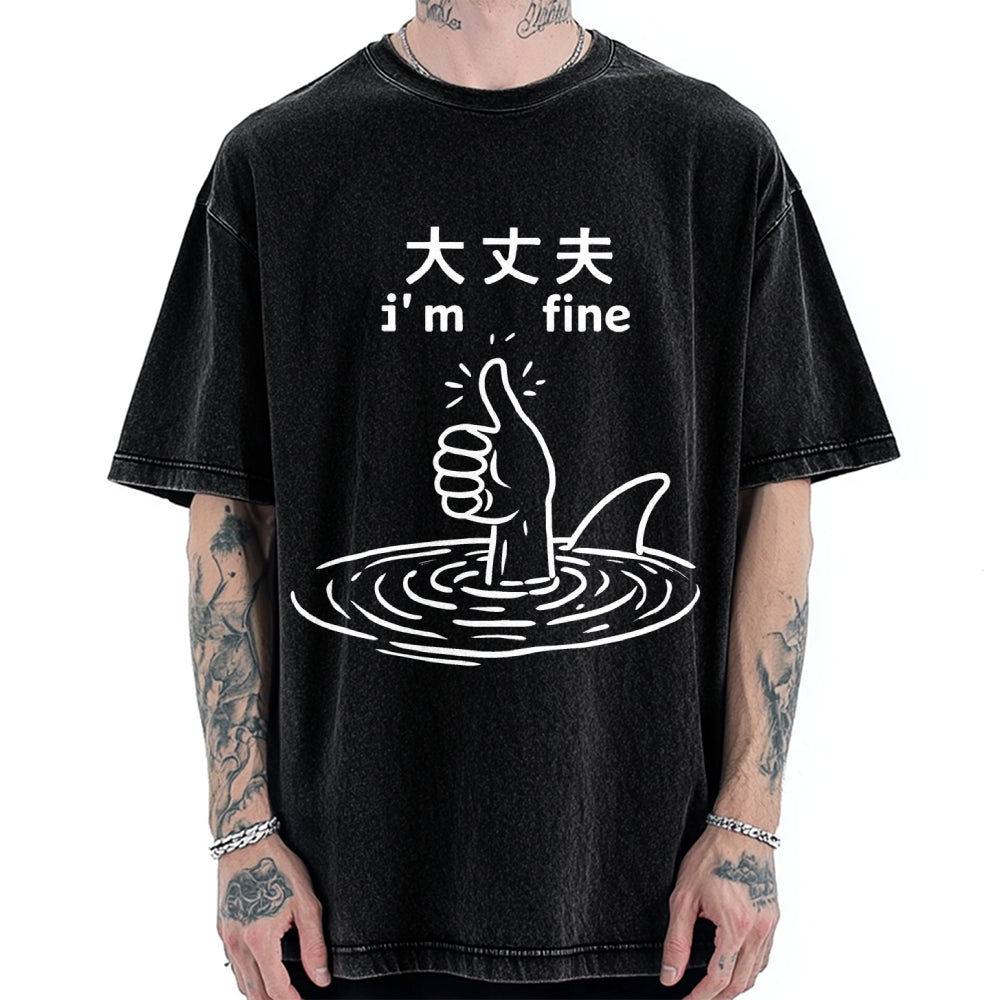 People In Danger Vintage Washed T-shirt