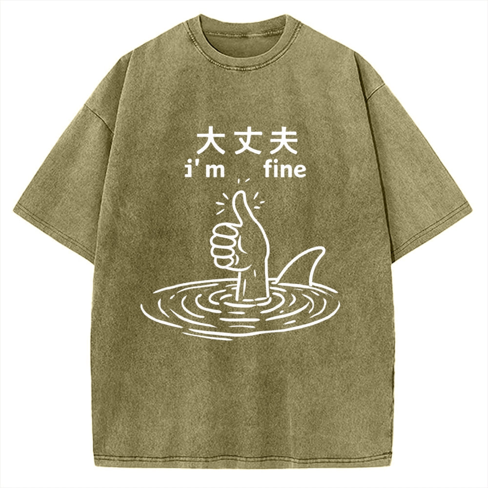 People In Danger Vintage Washed T-shirt