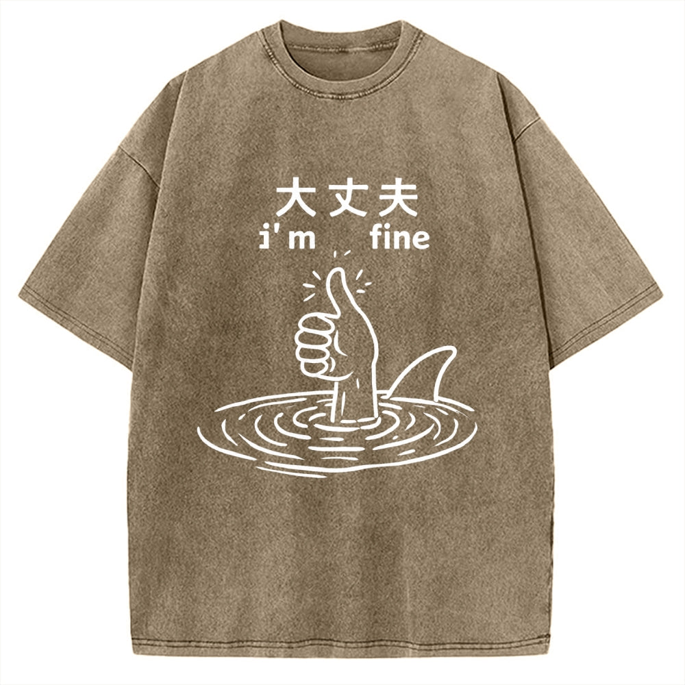 People In Danger Vintage Washed T-shirt