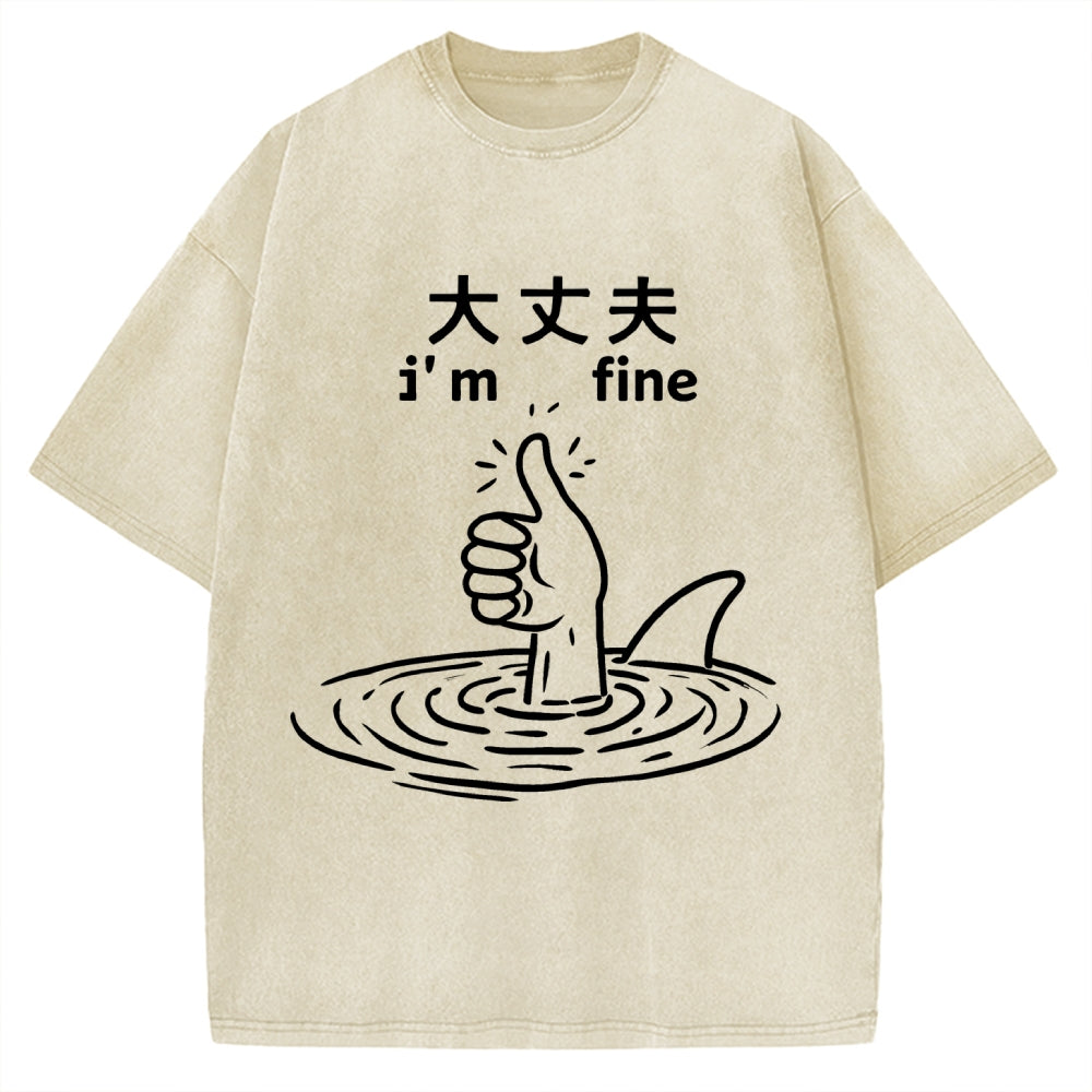 People In Danger Vintage Washed T-shirt