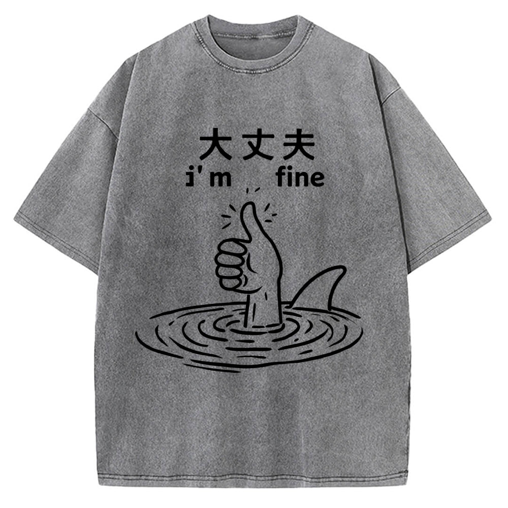 People In Danger Vintage Washed T-shirt