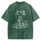 People In Danger Vintage Washed T-shirt