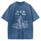 People In Danger Vintage Washed T-shirt