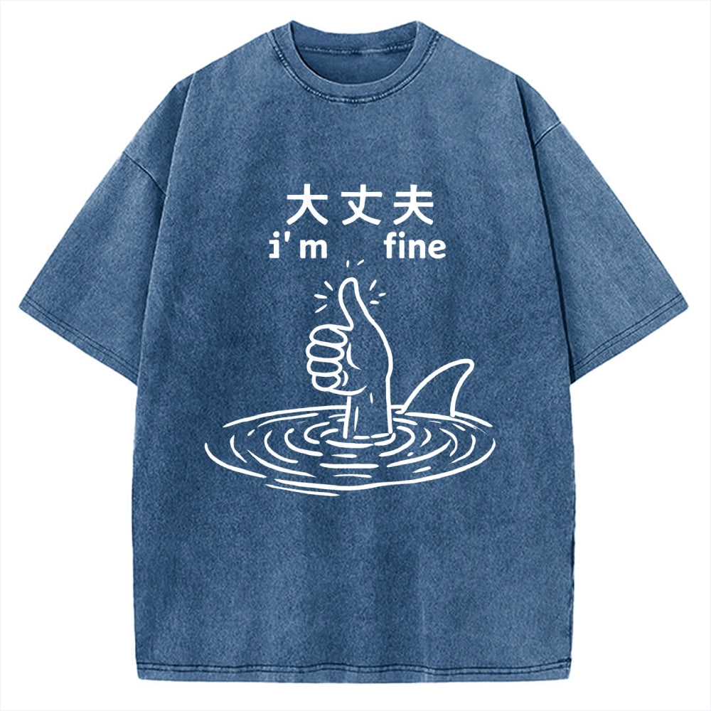 People In Danger Vintage Washed T-shirt