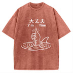 People In Danger Vintage Washed T-shirt