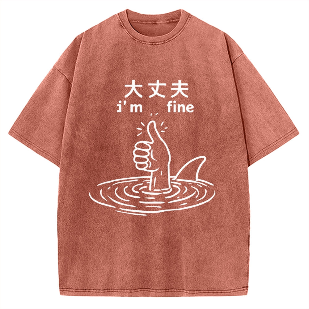 People In Danger Vintage Washed T-shirt