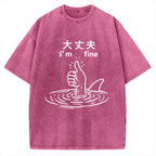 People In Danger Vintage Washed T-shirt