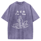 People In Danger Vintage Washed T-shirt