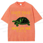 Unisex  I Got That Dog In Me Printed Washed Tee