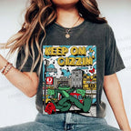 Unisex Keep On Gizzin Printed Washed Tee