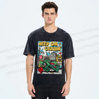 Unisex Keep On Gizzin Printed Washed Tee