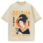 Geisha Coffee & Roastery Vintage Washed T-shirt