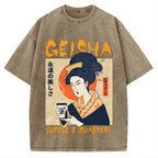 Geisha Coffee & Roastery Vintage Washed T-shirt