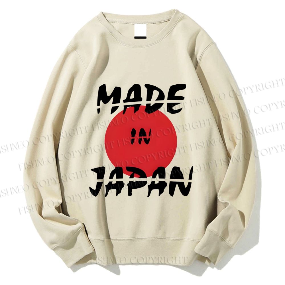 Unisex Made In Japan Printed Sweatshirt