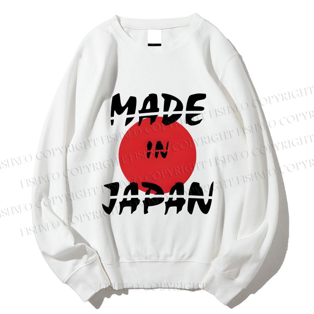 Unisex Made In Japan Printed Sweatshirt