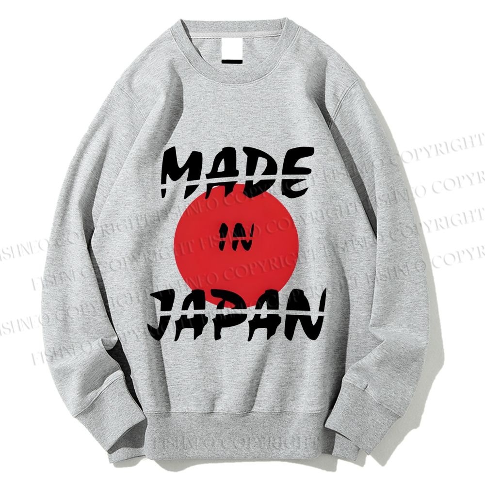 Unisex Made In Japan Printed Sweatshirt