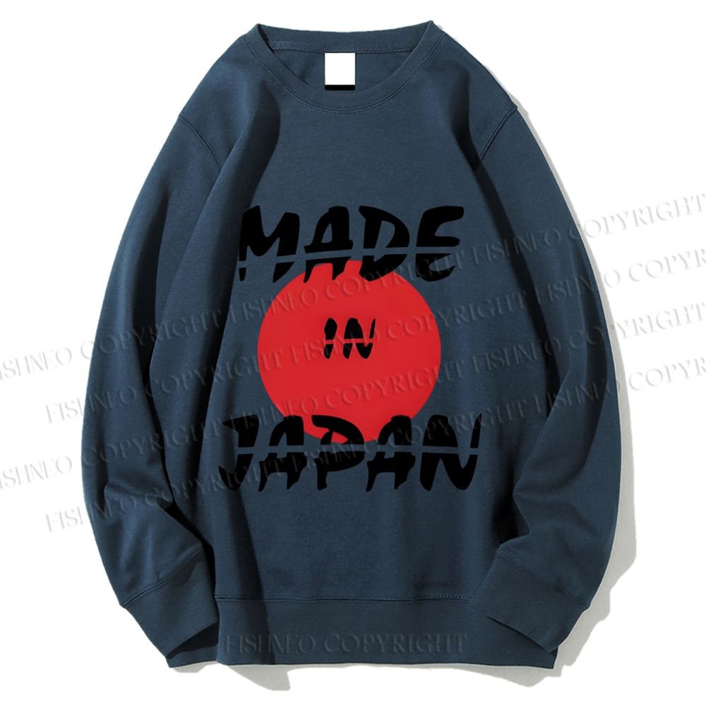 Unisex Made In Japan Printed Sweatshirt