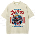Unisex Ultraman Printed Washed Tee
