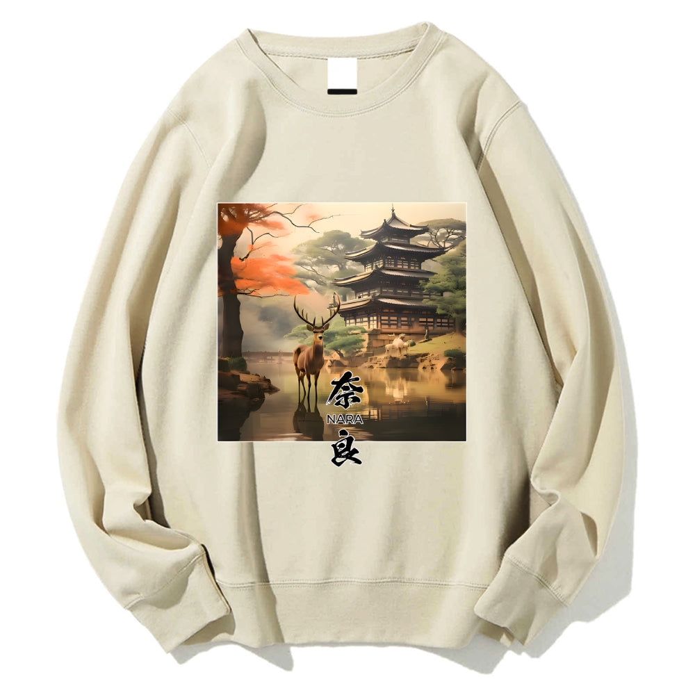 Nara Park Japan Cotton Sweatshirt