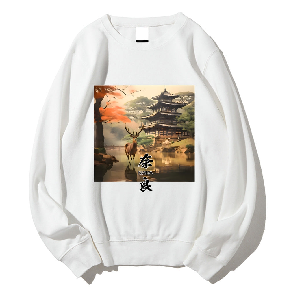 Nara Park Japan Cotton Sweatshirt
