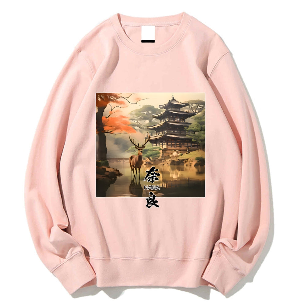 Nara Park Japan Cotton Sweatshirt