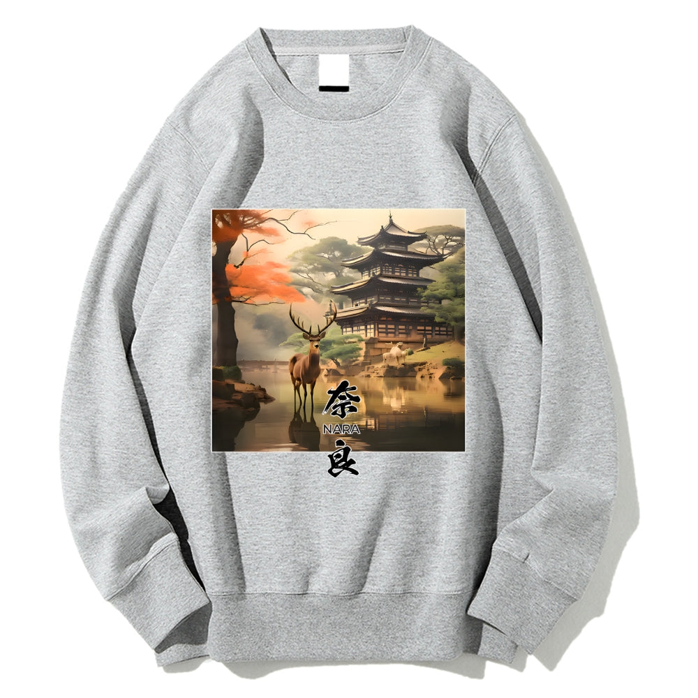 Nara Park Japan Cotton Sweatshirt