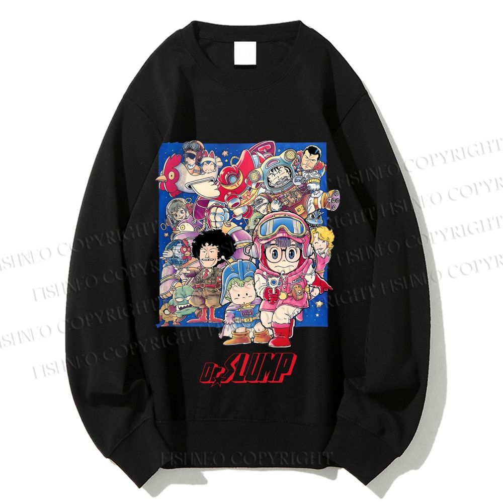 Unisex Japanese Arale Norimaki Anime Printed Sweatshirt