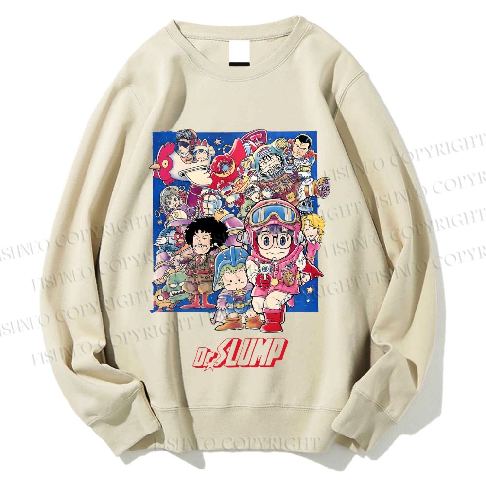 Unisex Japanese Arale Norimaki Anime Printed Sweatshirt