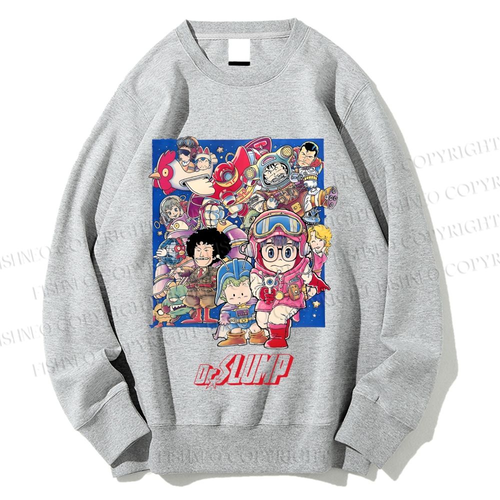 Unisex Japanese Arale Norimaki Anime Printed Sweatshirt