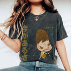 Unisex Yoshitomo Nara Printed Washed Tee