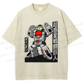 Unisex Dynamic Superman Printed Washed Tee