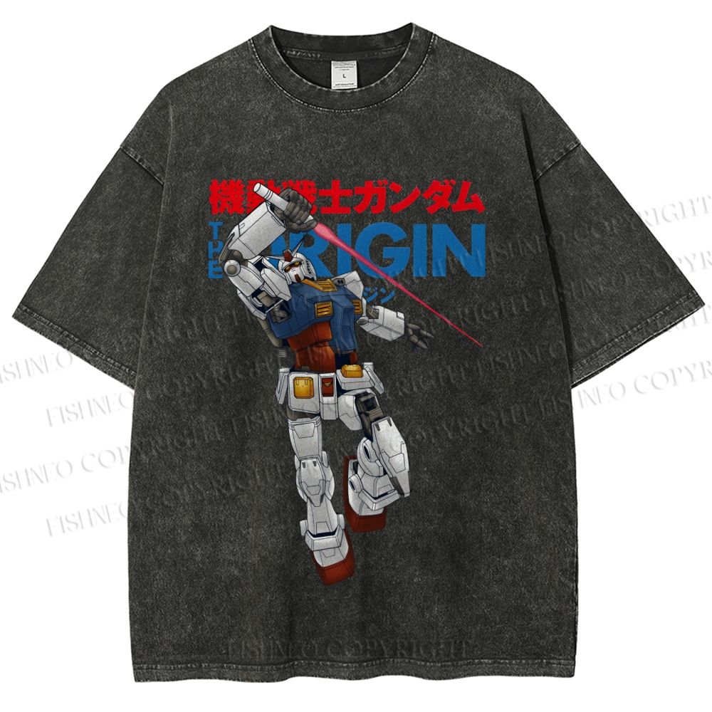 Unisex Dynamic Superman Printed Washed Tee