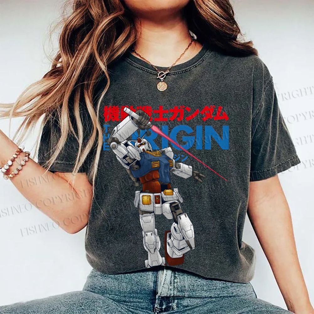 Unisex Dynamic Superman Printed Washed Tee