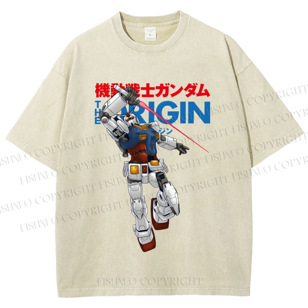 Unisex Dynamic Superman Printed Washed Tee